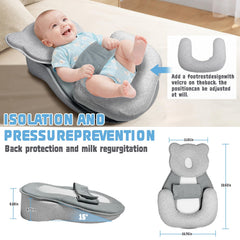 Donpemu reflux pillow footrest adjustable to fit growing babies and reduce strain.