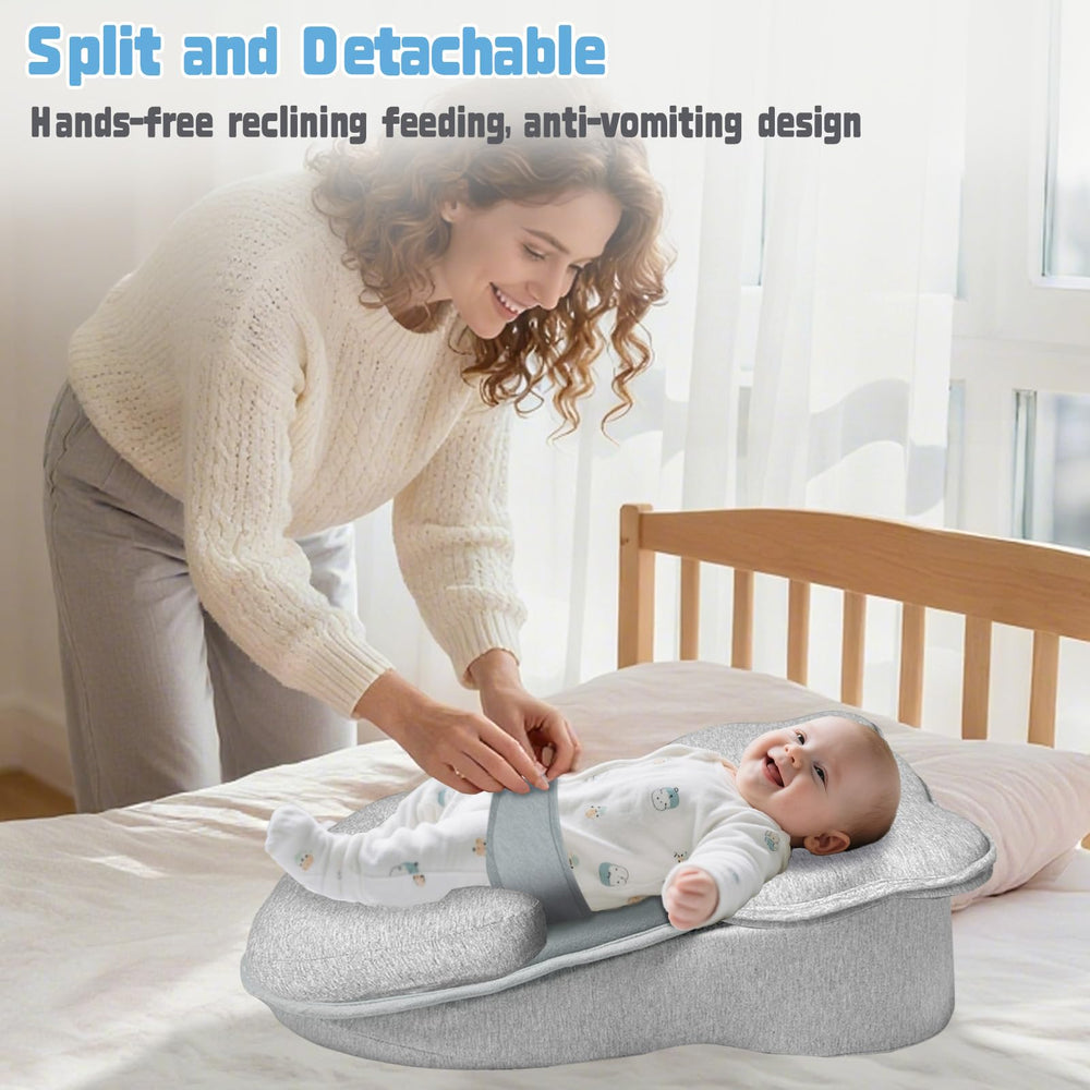 Donpemu newborn gift-ready lounger offers a secure cozy spot.