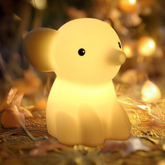 Donsis cute elephant night light for kids creates a cozy bedtime glow.