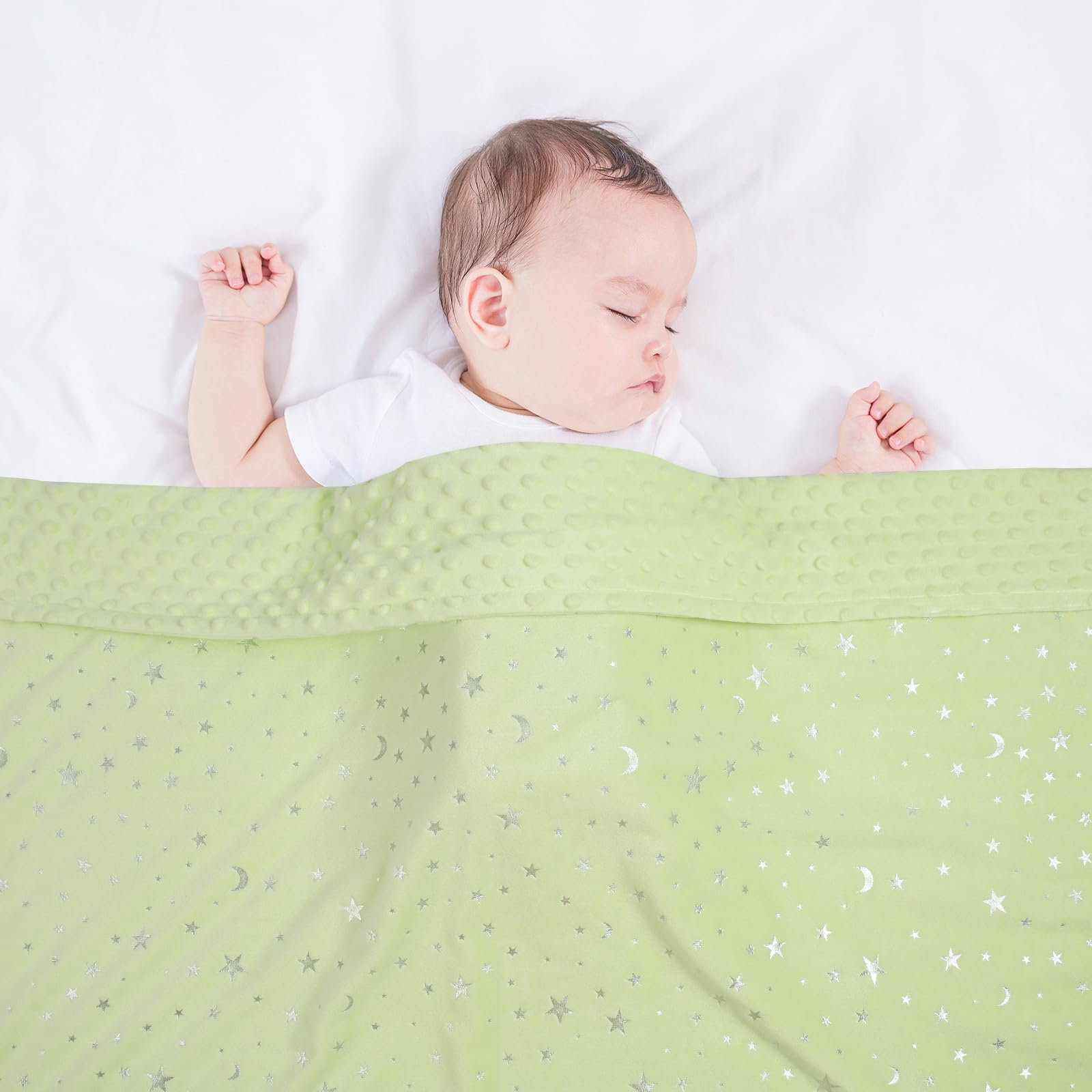Donsonny soft minky fleece blanket close-up for premium softness
