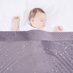 Donsonny violet night sky back, calming sleep ambiance