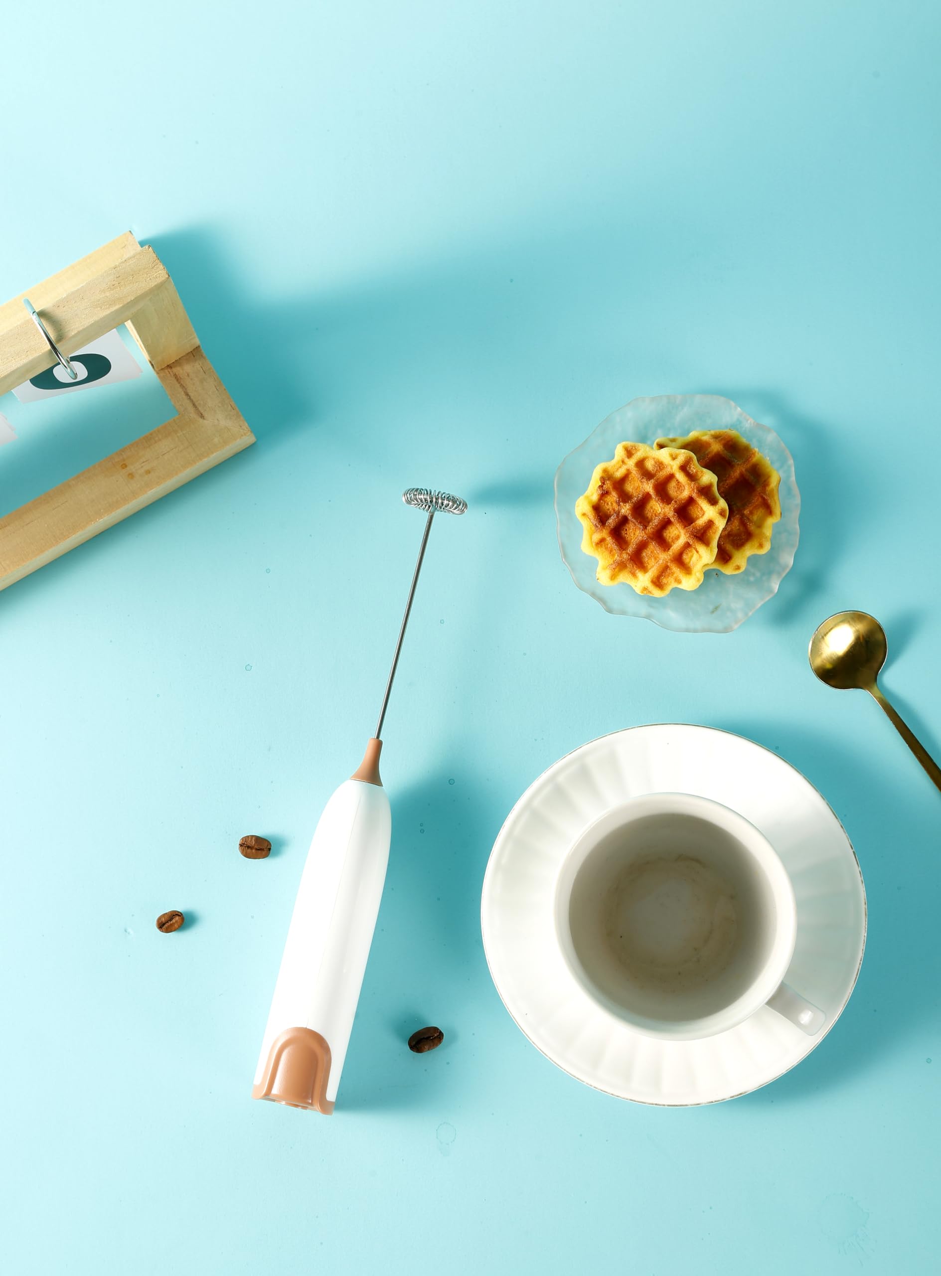 DOOBAANN coffee or matcha stirrer for fast, smooth drinks