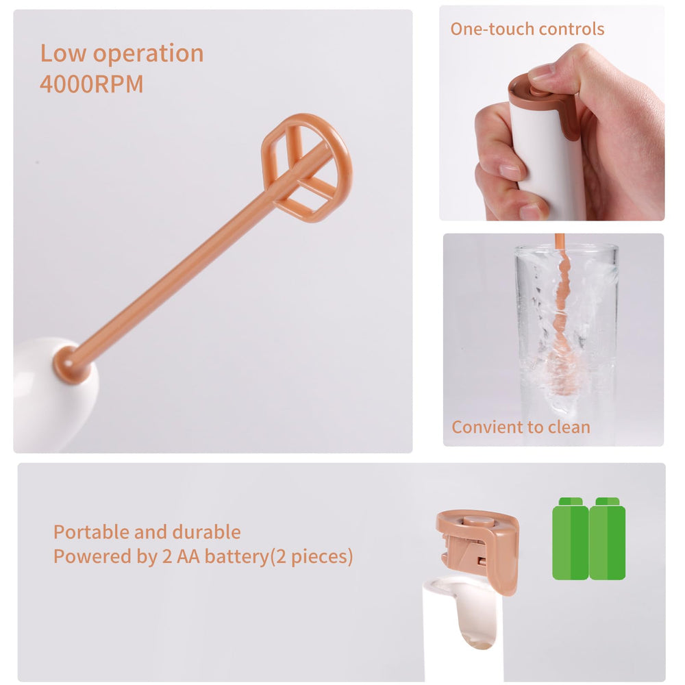 DOOBANN easy-clean mixer after use with minimal effort