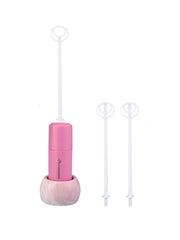 DOOBAANN formula stirrer pink top view for quick, smooth formula mixing.