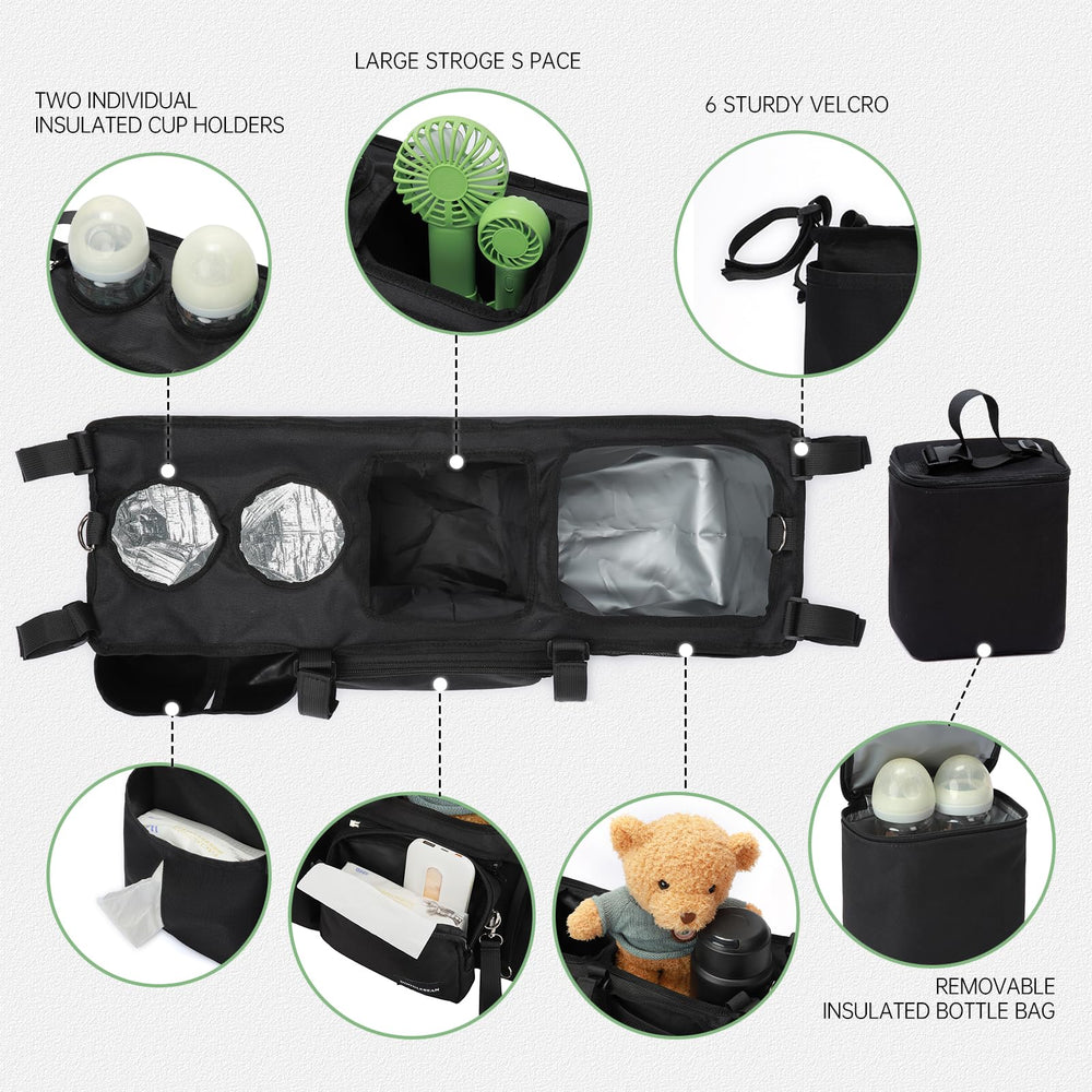 DOODLEBEAN compatible with Bob Duallie and City Mini GT2 double strollers.