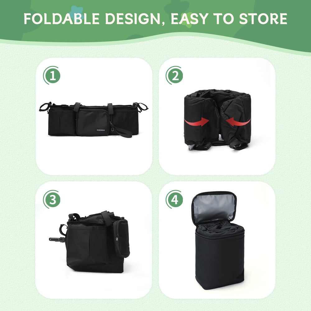DOODLEBEAN stroller organizer makes a thoughtful gift for families.