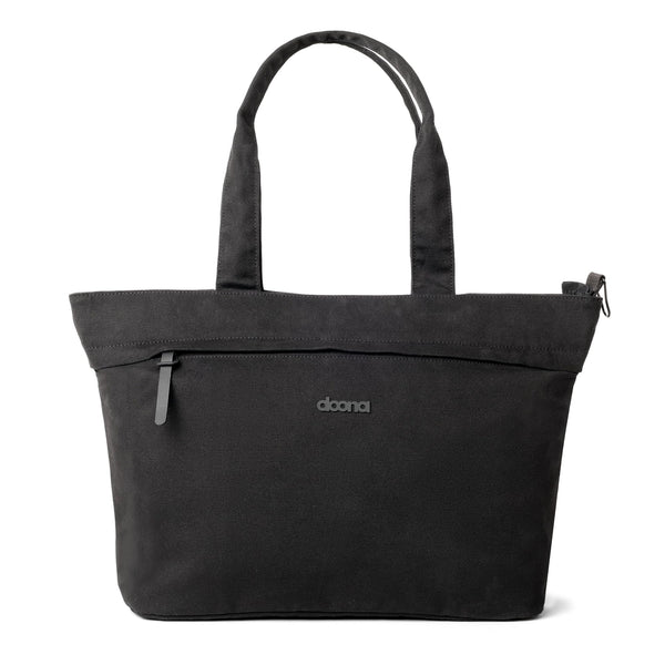 DOONA Essentials Tote Bag Nitro Black main view for versatile daily baby gear