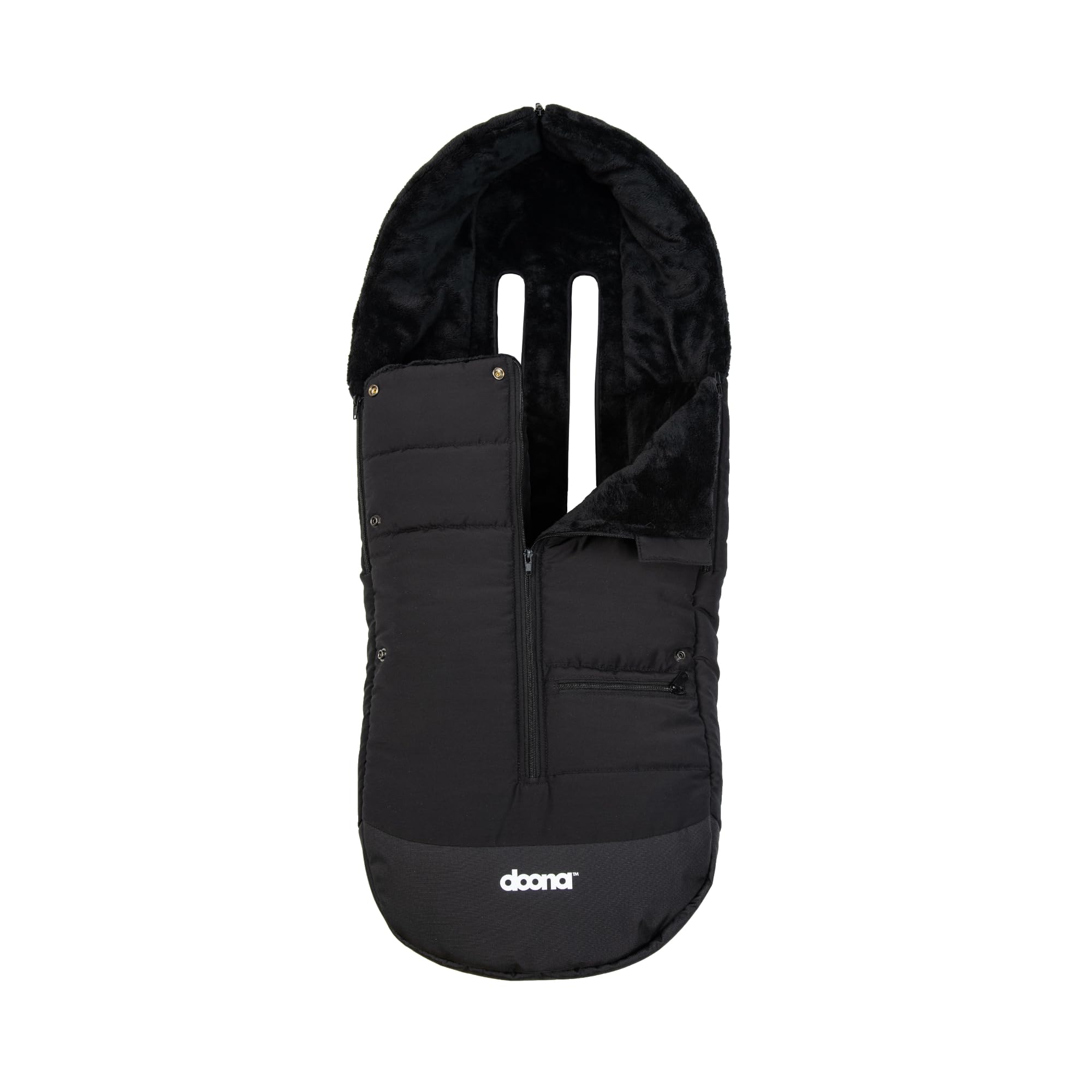 DOONA footmuff removable-lined-blanket for customizable warmth and easy washing.