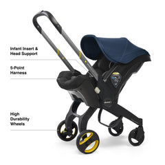 DOONA infant insert support promotes proper newborn posture and neck alignment