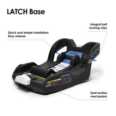DOONA Latch Base with adjustable height helps set proper angle