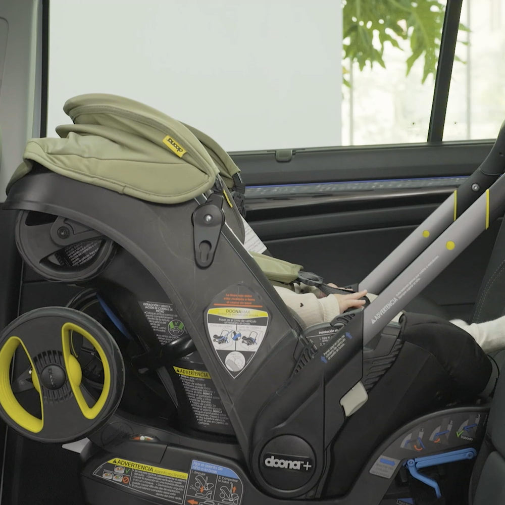 DOONA Latch Base is designed for rear-facing use only