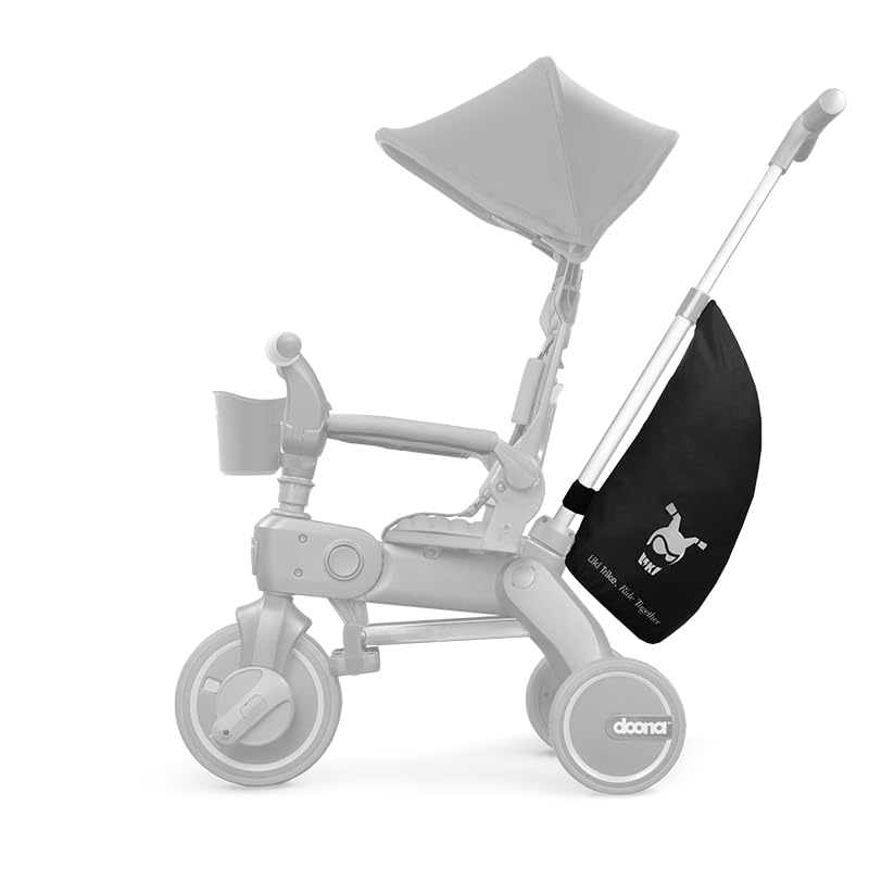 DOONA Liki premium storage bag open pocket demonstrating extra organizational space.