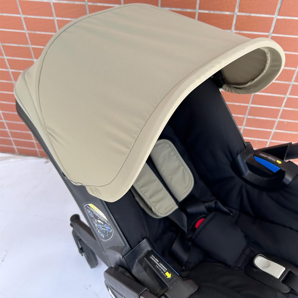 Doona textile kit refreshes stroller look while adding soft comfort.
