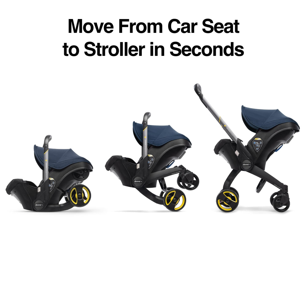 DOONA rear-facing stability for secure car journeys