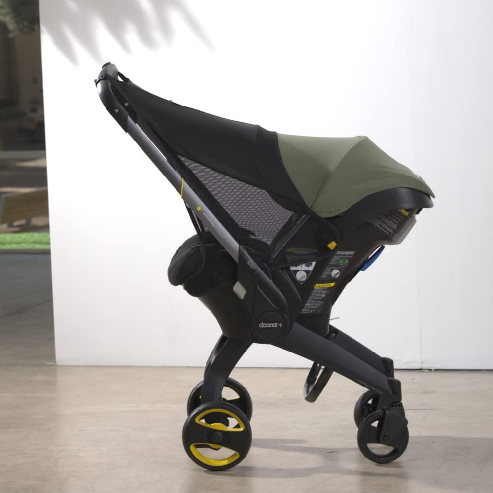 DOONA Sunshade Extension includes a compact carry bag for storage.