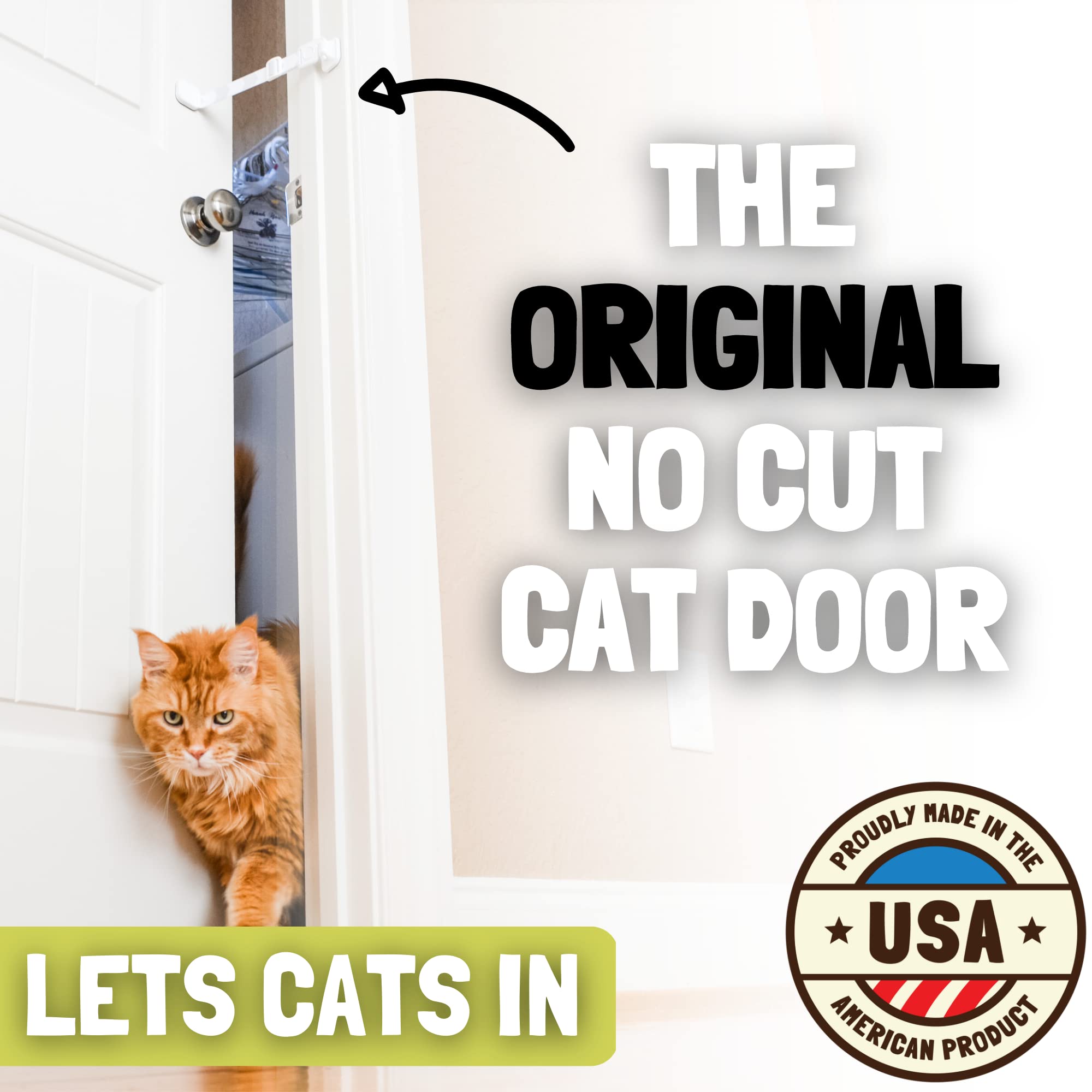 Door Buddy cat litter-door access showing cat-friendly design.