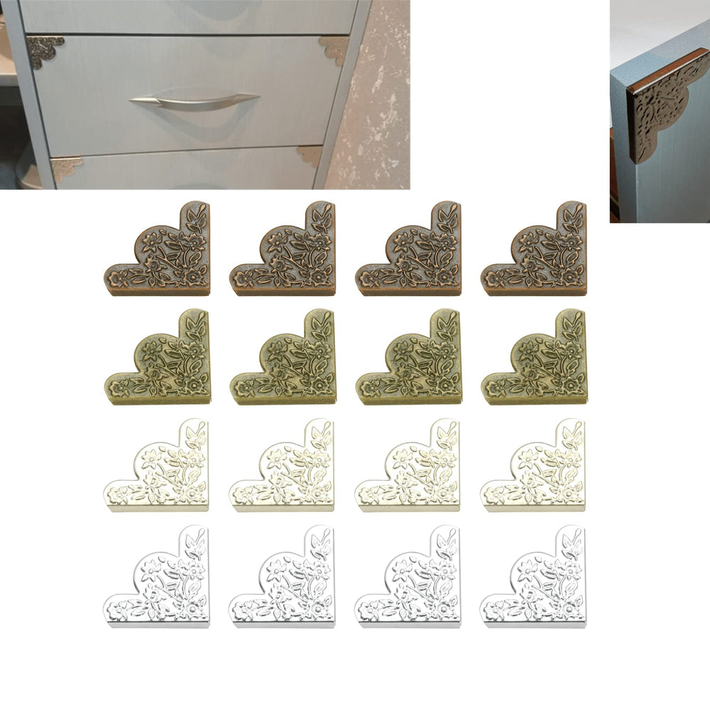 Dophee durable corner guards fit dressers and scrapbooks with a refined finish.