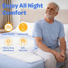doporro six-layer absorbent core locks moisture quickly