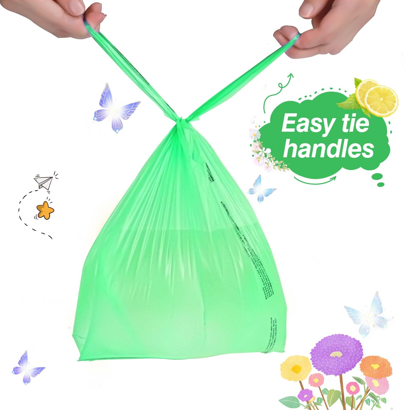 DOQVTIZAY bags with lemon scent for odor control in confined spaces