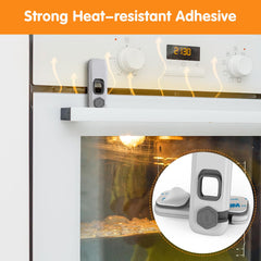 Dorabaliy oven lock uses heat-resistant ABS material for temp durability.
