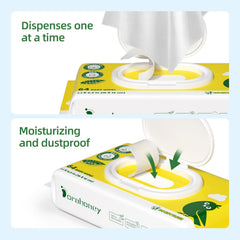 DORAHONEY hypoallergenic wipes are skin-friendly and safe for sensitive users