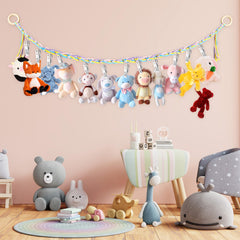 Dorblely dual hanging option enables vertical or horizontal display.