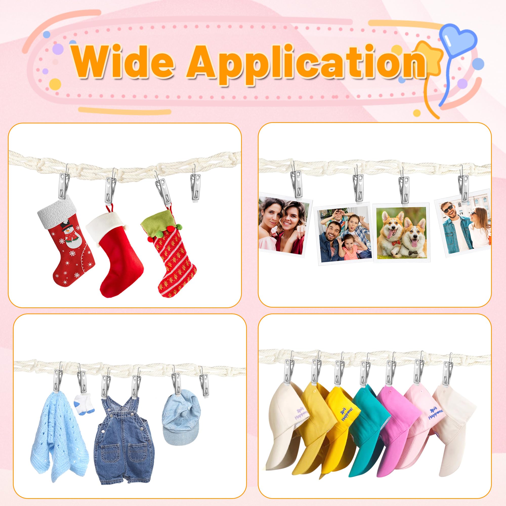 Dorblely horizontal display for photos and holiday cards