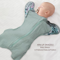 Dormlony 2-pack swaddle blankets provide practical rotation.