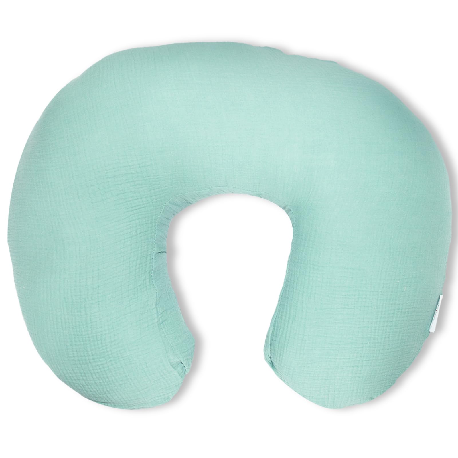 Dormlony blue nursing pillow highlights color option for cozy feeding setups.