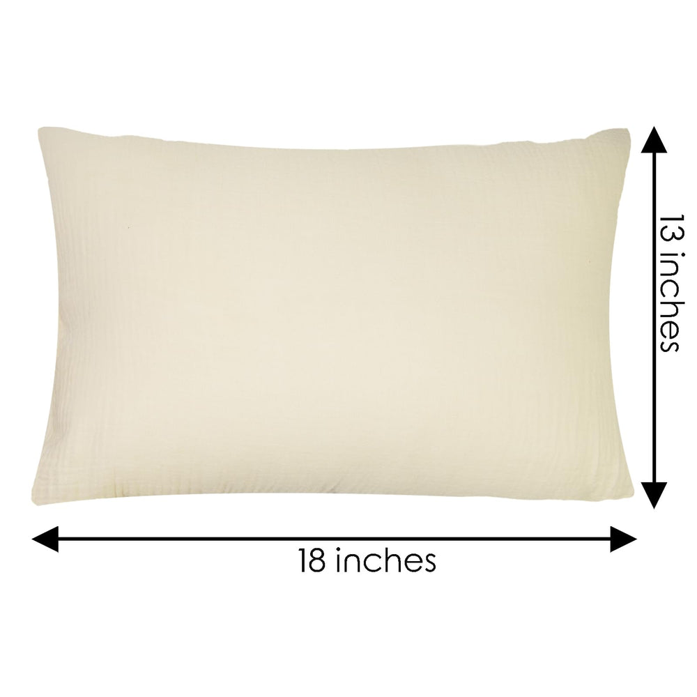 Dormlony organic cotton texture close-up highlighting soft breathable fabric for delicate skin.