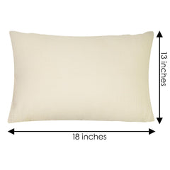 Dormlony organic cotton texture close-up highlighting soft breathable fabric for delicate skin.