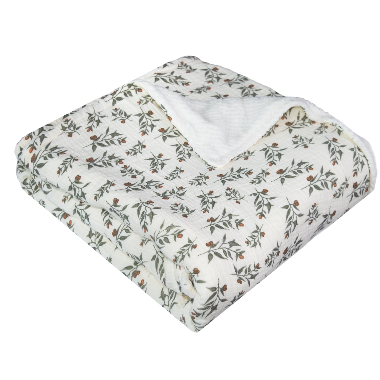 Dormlony soft muslin front blanket for gentle skin contact