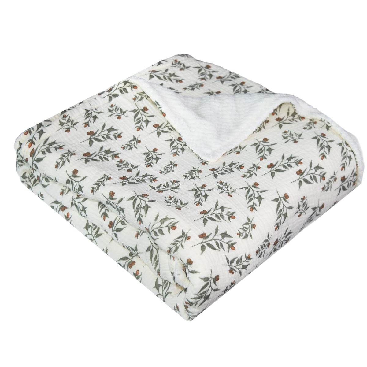 Dormlony soft muslin front blanket for gentle skin contact