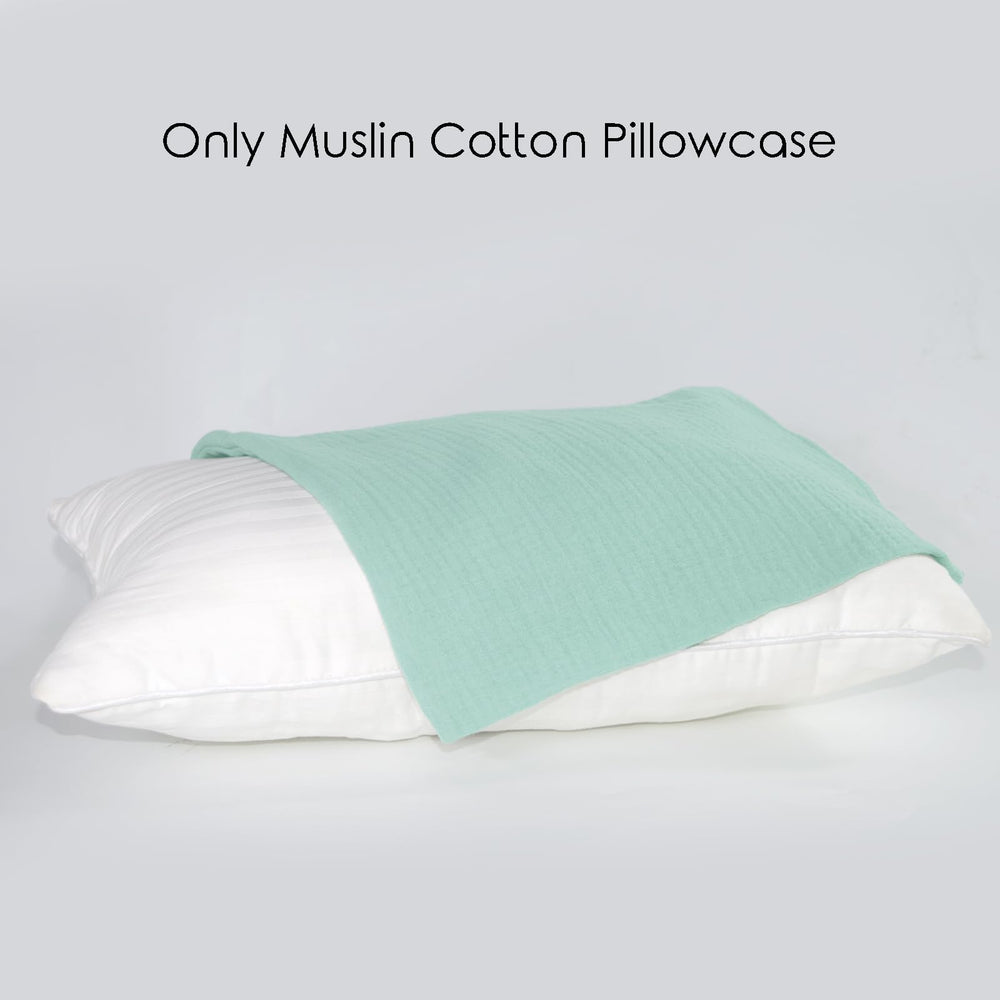 Dormlony two-pack packaging highlights convenience with spare pillowcase.