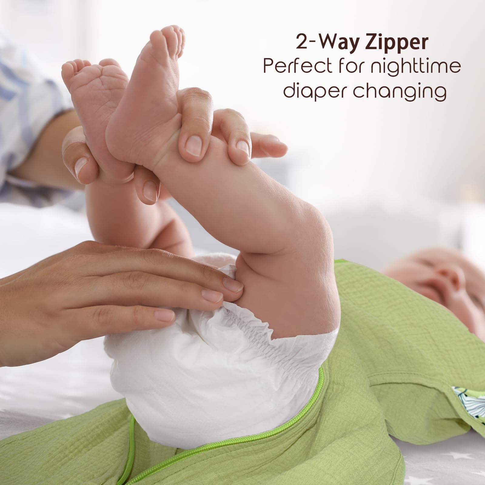 Dormlony Vitality-style swaddles are breathable and skin-friendly.