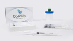 DoseRite tube-to-syringe adapter facilitates smooth transfer of meds for easier use.