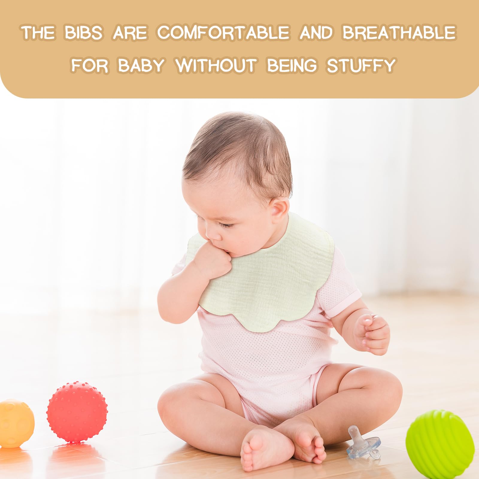 DOSMINE dosmine-baby-bibs-gift-ready highlights a practical gift worthy 8-pack for new parents.