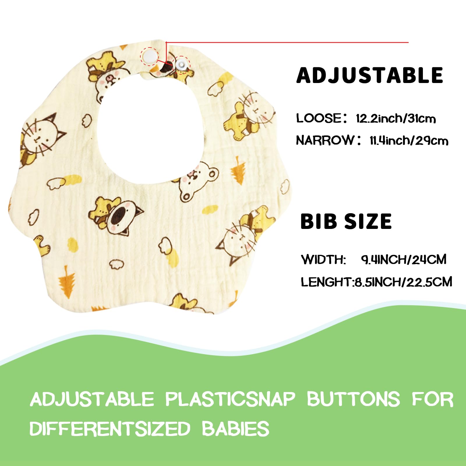 DOSMINE cream bibs neutral-patterns pair easily with any outfit