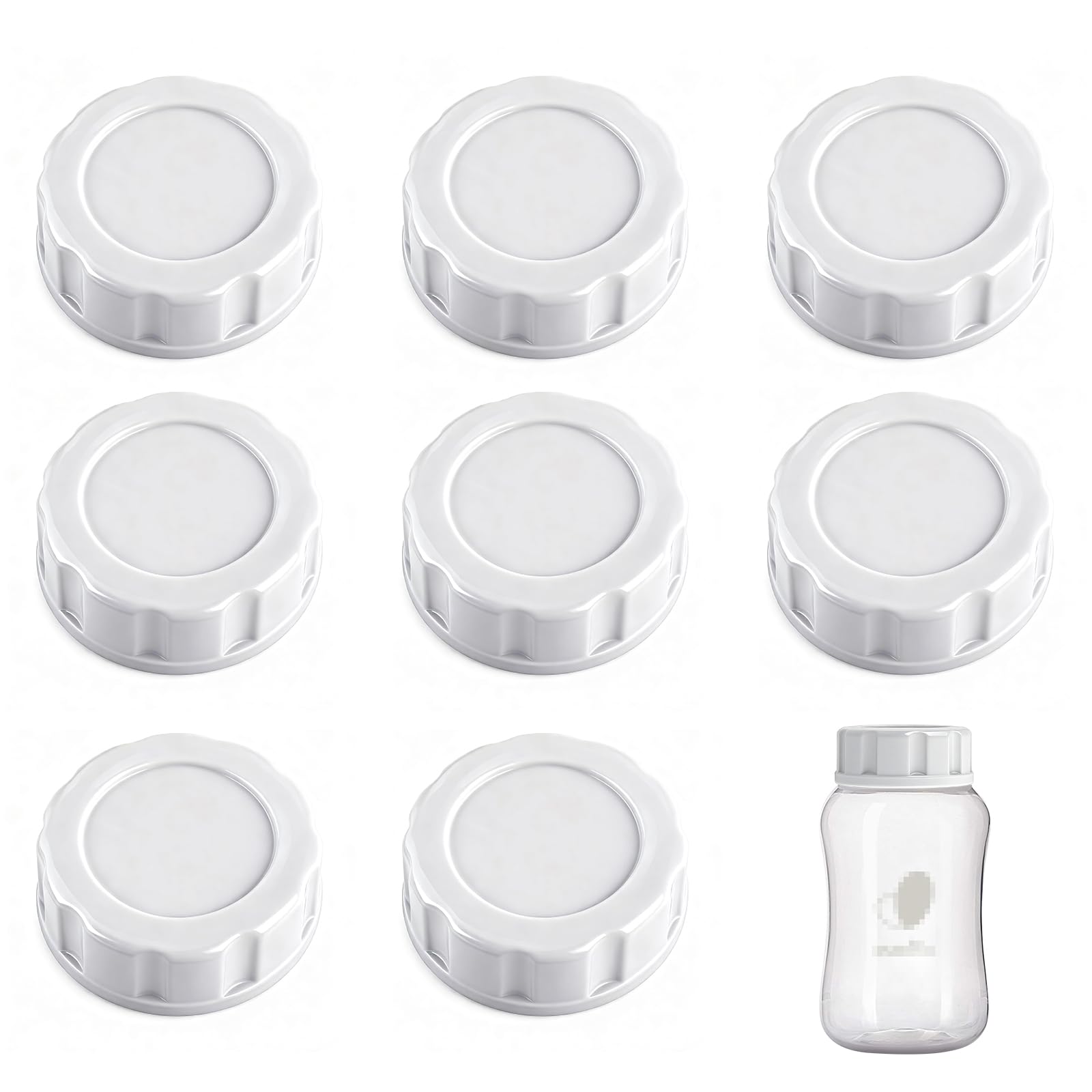 Dotshnk baby bottle cap with travel-cap design ensures spill-free outings