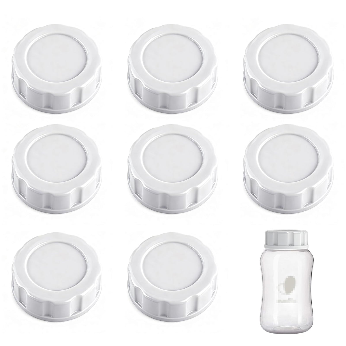 Dotshnk baby bottle cap with travel-cap design ensures spill-free outings