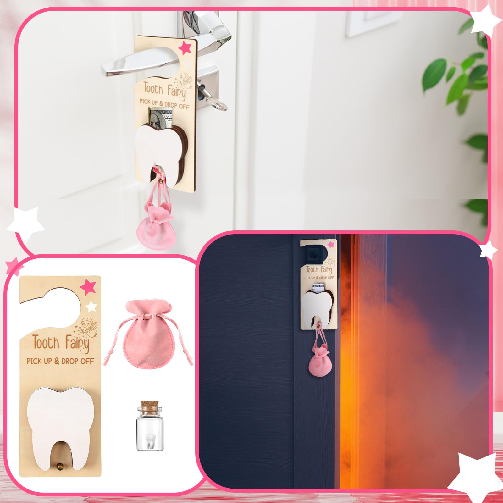 DoubleFill classic pink design appeals to kids during bedtime rituals