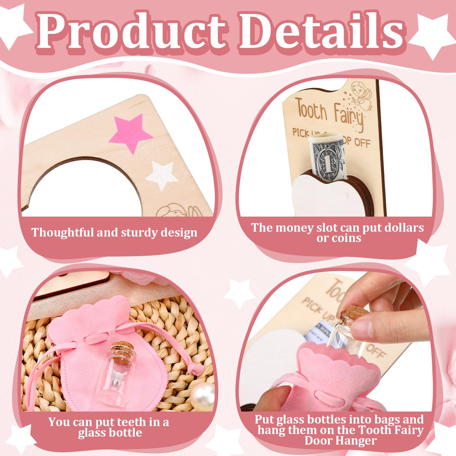 DoubleFill glass bottle with cork offers classic keepsake storage