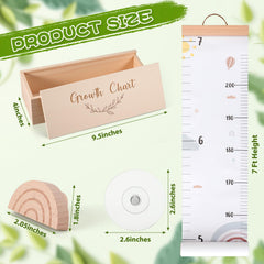 DoubleFill wooden storage box keeps growth records neatly organized.