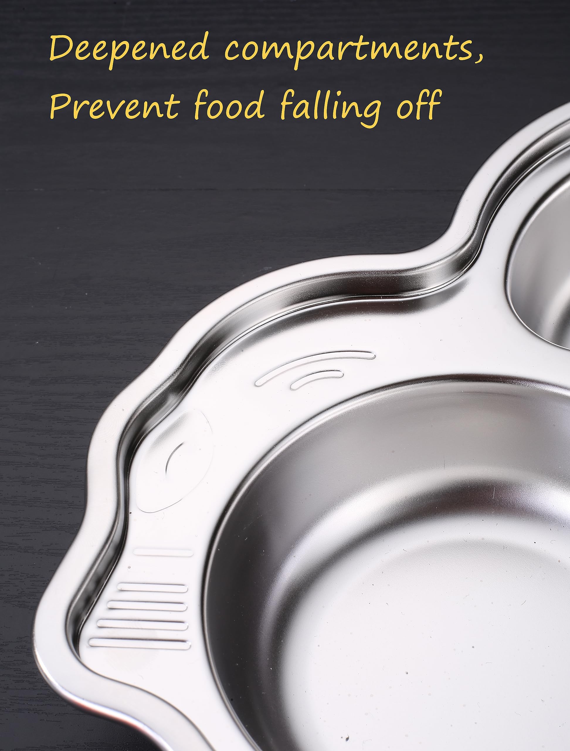 Doueat premium material plate Panda resists chipping for long-lasting use.