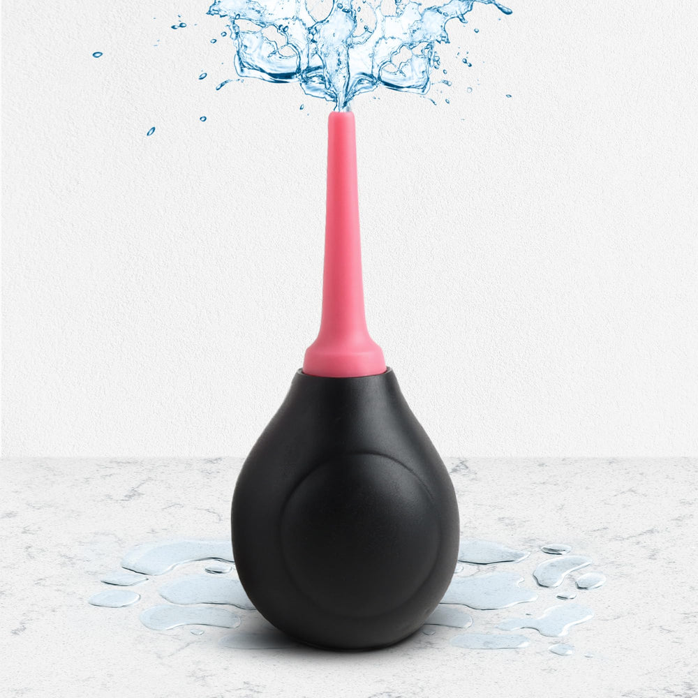 DoucheRight backflow valves closeup promotes cleaner, drip-free operation.
