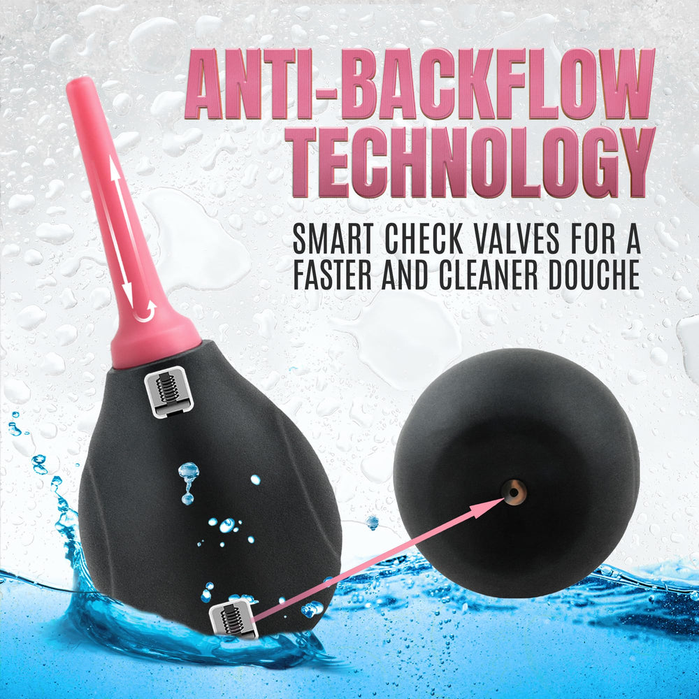 DoucheRight silky-soft silicone closeup highlights flexible, durable material.