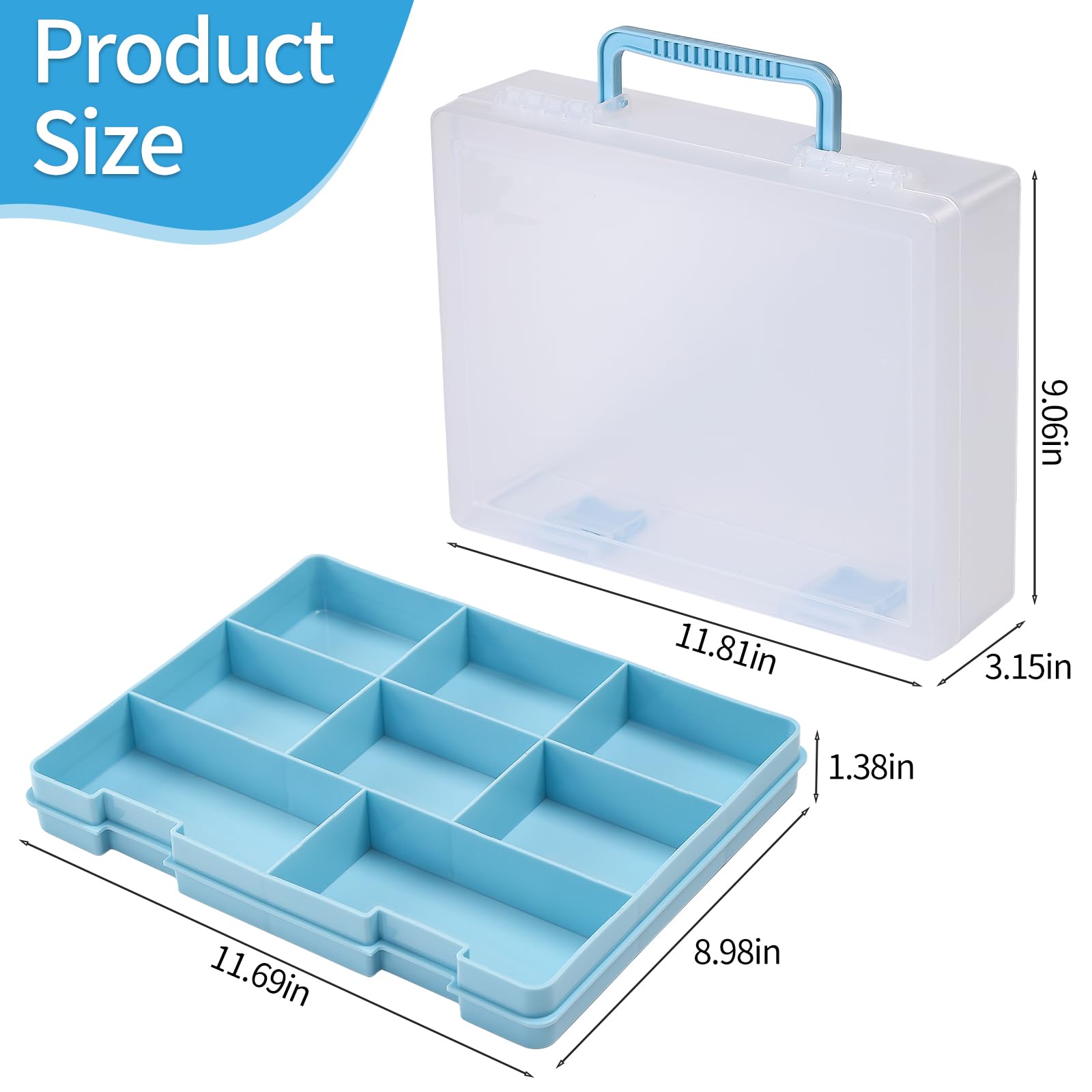 Sturdy PP material resists wear and water splashes.