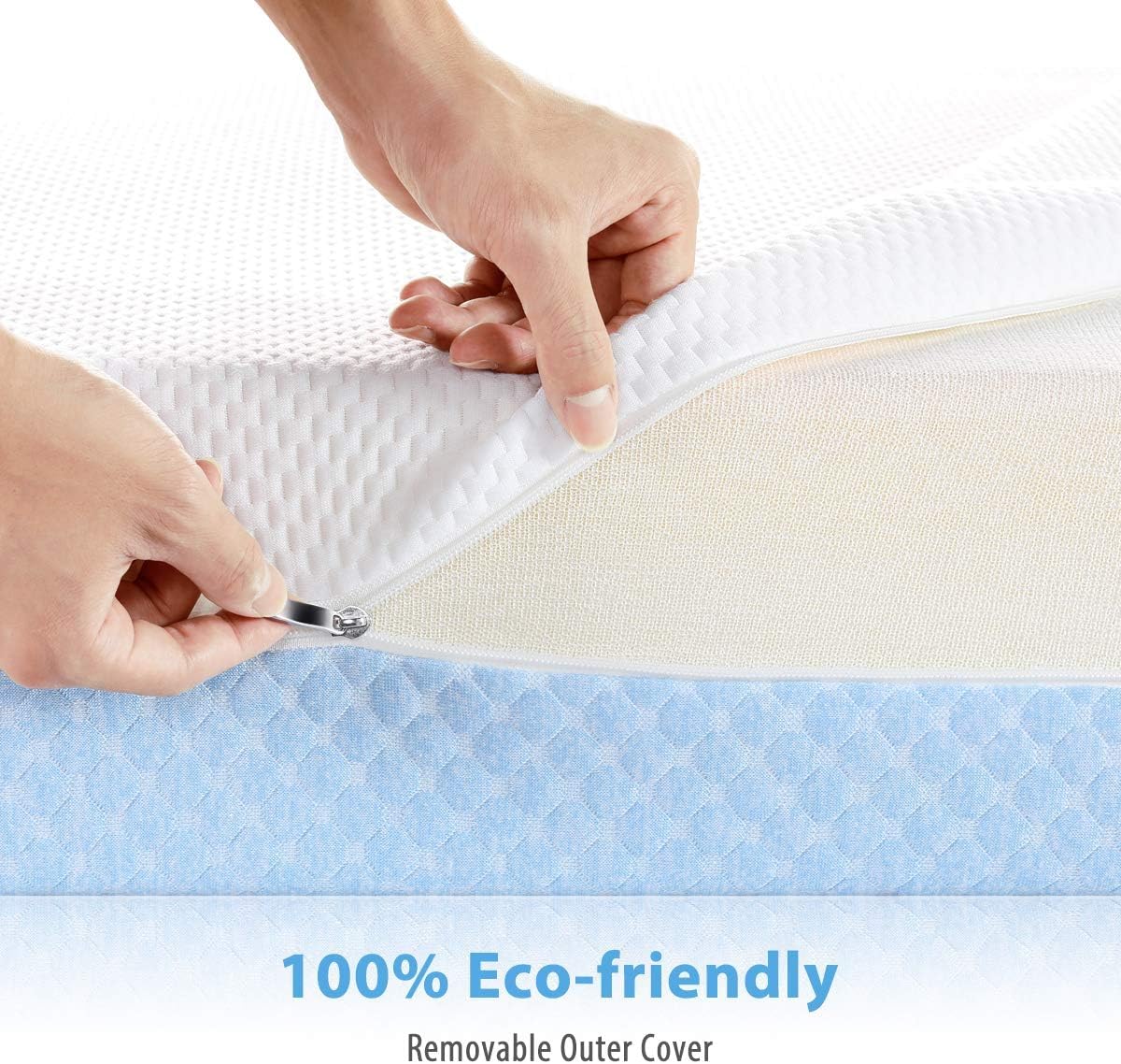 CertiPUR US certified foam ensures non toxic materials