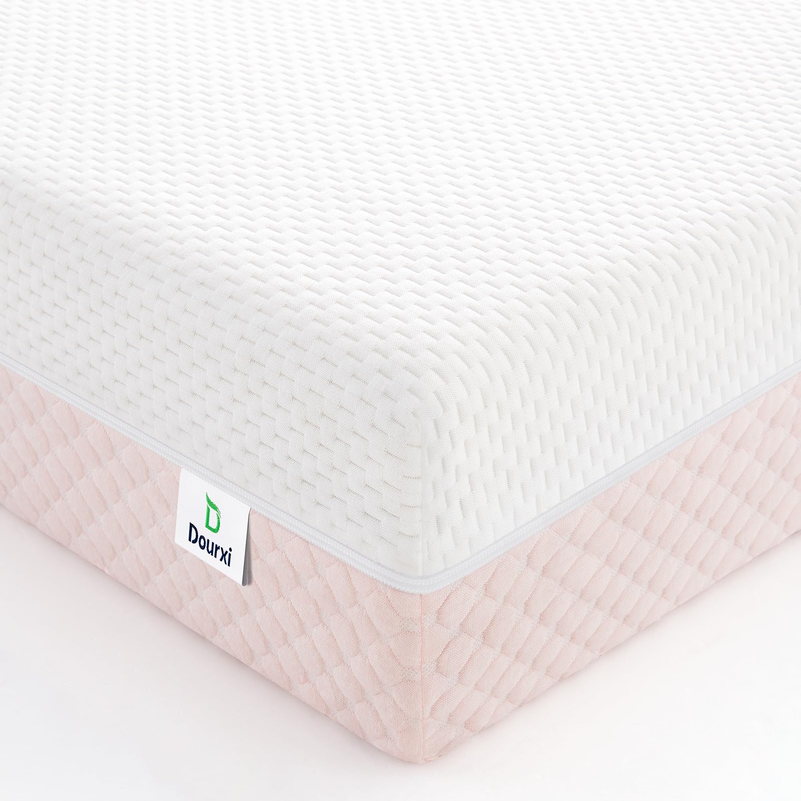 Dourxi Crib Mattress dual-firmness top surface supports infants and comforts toddlers.