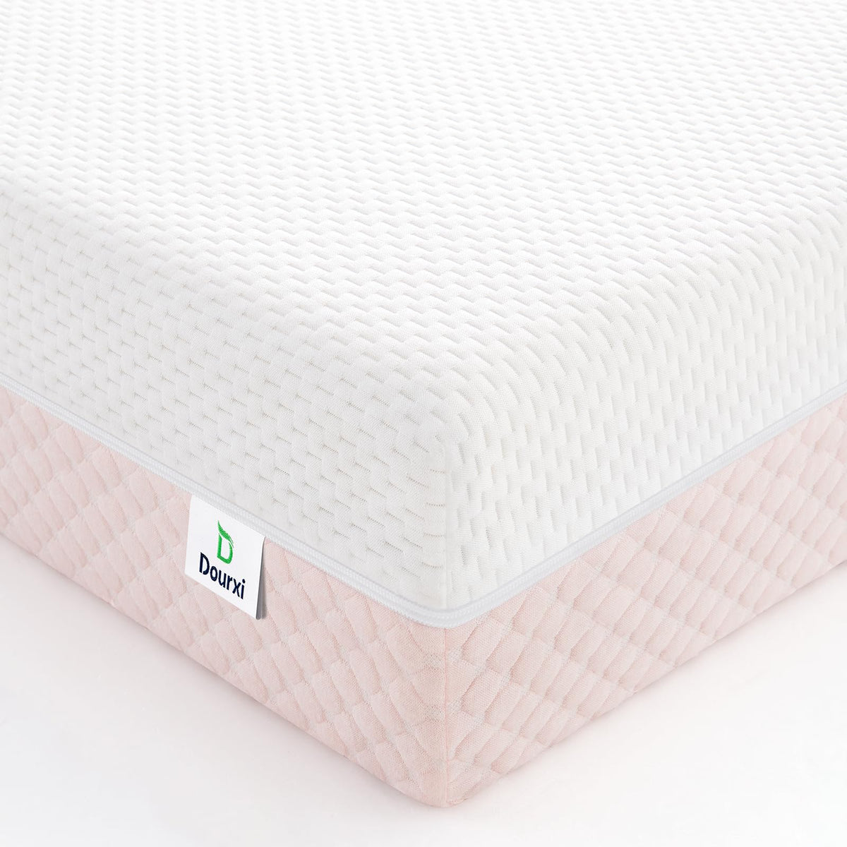 Dourxi Crib Mattress dual-firmness top surface supports infants and comforts toddlers.